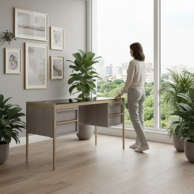 Design Schreibtisch Luxus Stil Büro Möbel Schreibtische Tisch Italienische