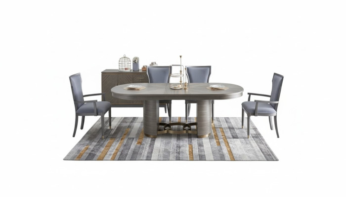 Design Stuhl Set 6x Luxus Stühle Sitz Polster Gruppe Lehnstuhl Set Garnitur Neu