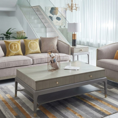 Luxus Couchtisch Wohnzimmer Holz Tische Hochwertige Möbel Beistellitsch