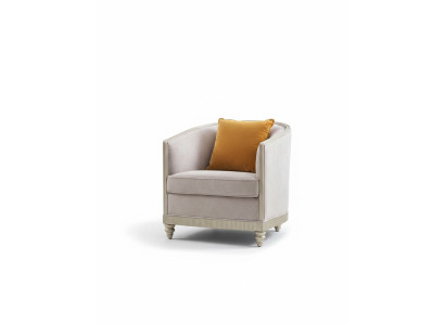 Sessel Einsitzer Royal Stuhl Thron Polster Lounge Stühle Sofa Hotel