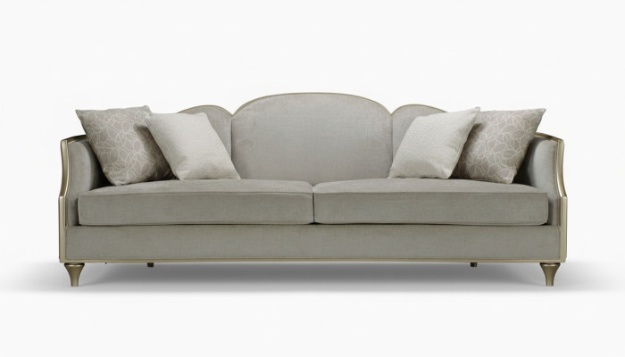 Modernes Sofa Textil Sessel Sofagarnitur 4+1+1 Sitzer Wohnzimmer