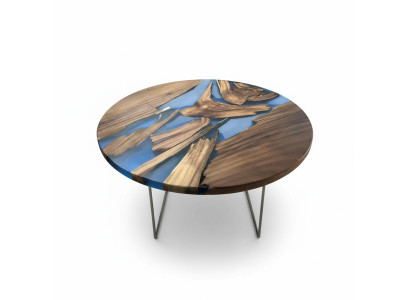 Runde Tische Esstisch Design Tisch Moderne Meer Fluss Möbel 90 cm