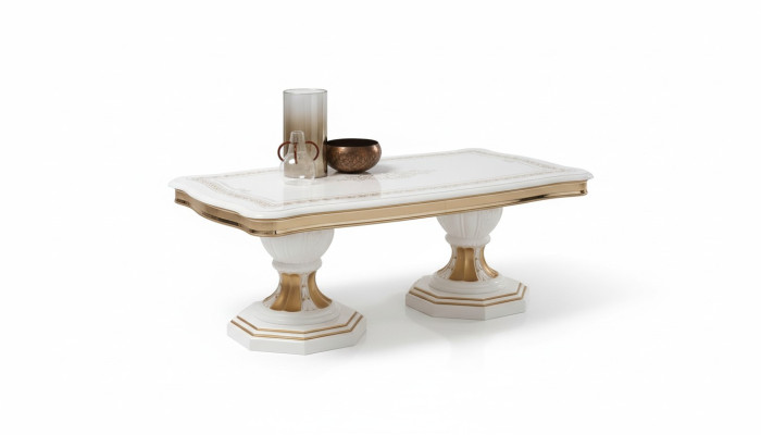 Luxus Wohnzimmer Tisch Couchtisch Design Tische Style Möbel Rechteckig Holztisch