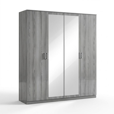 Kleiderschrank Holz Schrank Schränke Holz Garderobe Möbel Design Schlafzimmer