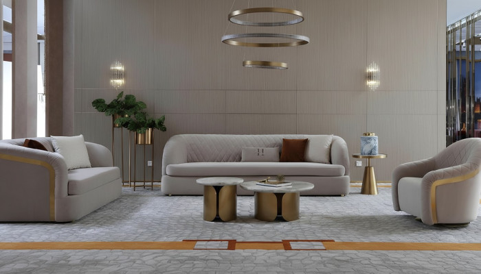 Sofagarnitur 321 Sitzer Set Design Sofa Gruppe Couch Moderne Luxus Polster Neu