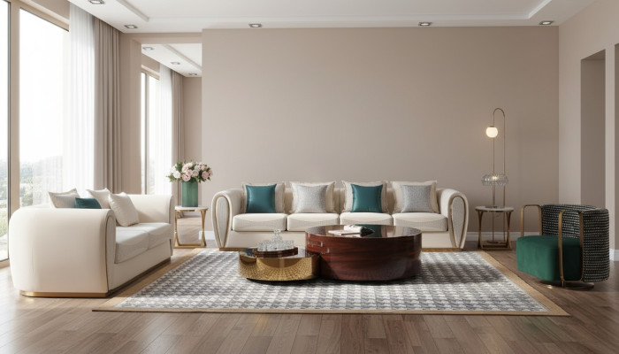 Zimmer Möbel Dreisitzer Couch Polster Neu Design Sofa Moderne Sitz Luxus Sofas