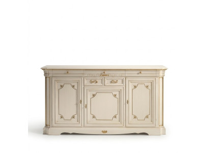 Design Kommode Möbel Sideboard Klassisch Wohnzimmer Holz Schrank Luxus Italien