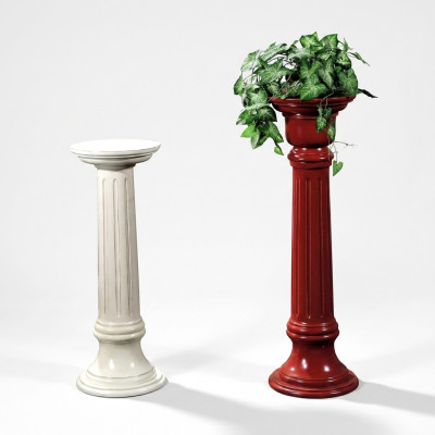 Blumenständer Blumensäule Blumenampel Blumenständer Blumenständer Weiß neu