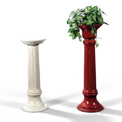Blumenständer Blumensäule Blumenampel Ständer Echtholz Topfpflanzenständer Neu