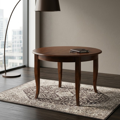Runder Esstisch Holz Tisch Moderne Esstische Möbel Wohnzimmer Tische 120cm Neu