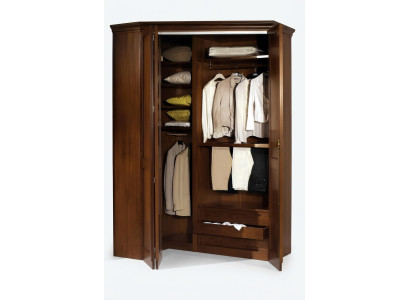 Eckschrank Eiche Schrank Eckschrank Kleiderschrank Schränke Schlafzimmer Möbel