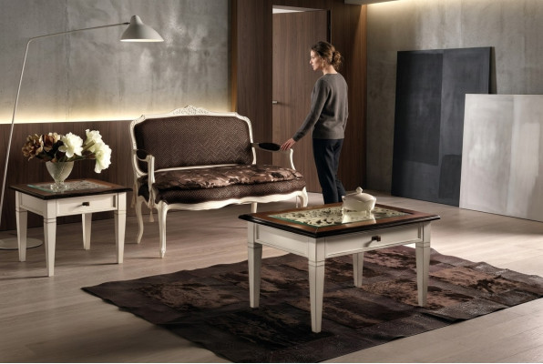 Couchtische Tisch Luxus Holz Tische Konsolen Design Italienische Möbel Vaccari