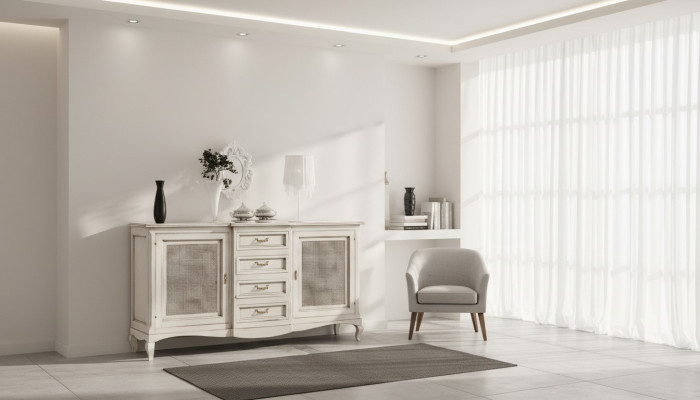 Kommode Sideboard Kommoden Anrichte Massiv Holz Schränke Italien Schrank Möbel