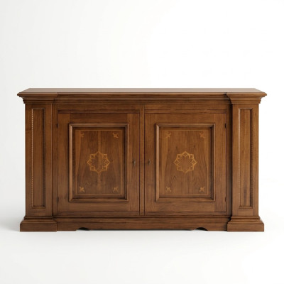 Kommode Schubladen Holz Kommoden Wohnzimmer Sideboard Schrank Schränke Massiv