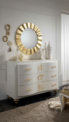 Kommode Schrank Luxus Kommoden Schrank Regal Konsole Möbel Holzschrank Italy Neu