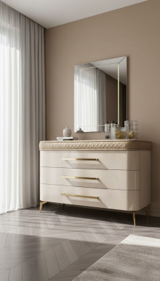 Kommode Sideboard Schrank Luxus Kommoden Schrank Regal Möbel Holzschrank Italy