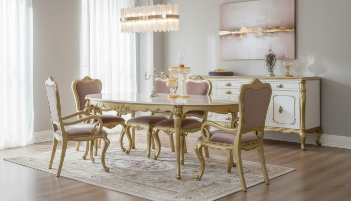 Esstisch Luxus Tisch Luxus Holztisch Italien Esszimmer Tische Klassische Möbel