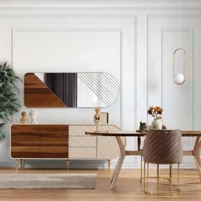 Einrichtung Gruppe Luxus Tisch + 2 Stühle Set 3tlg. Esstisch Garnitur Esszimmer