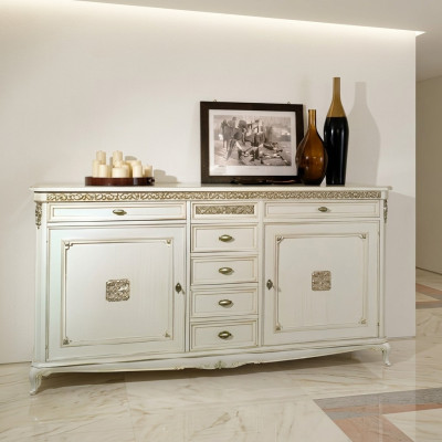 Antik Barock Stil Kommode Kommode Wohnzimmer Schlafzimmer Regal Sideboard Neu