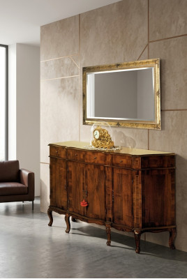 Braun Kommode Sideboards Massivholz Schrank Möbel Kommoden Anrichte Sideboard