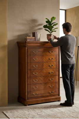 Schrank Kommode Anrichte Garderobe Sideboard Möbel Antik Stil Holz Luxus Neu