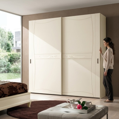 Kleiderschrank Schlafzimmer Holz Schrank Stil Schränke Möbel Einrichtung Italien