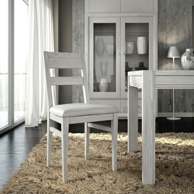 Esszimmer Stuhl 1 Sitzer Sessel Holz Luxus Klasse Möbel Design Lehnstuhl Holz