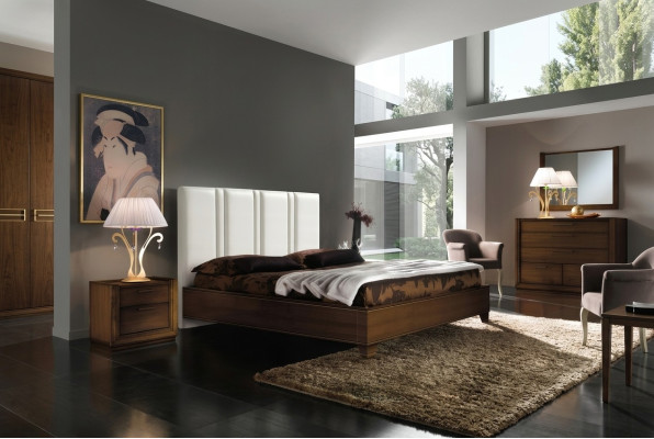 Bett Doppelbetten Modern Bettgestell Betten Doppel Bettrahmen Polster Design neu
