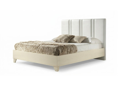 Doppelbetten Modernes Bettgestell Betten Bett Holz Polster Design Hotel Doppel