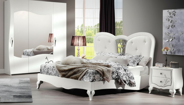 Bett Polster Design Luxus Doppel Hotel Betten Schlaf Zimmer Bettgestelle Holz