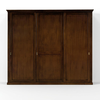 Kleiderschrank Schrank Echtholz Massive Schlafzimmer Möbel Italien Holzschrank