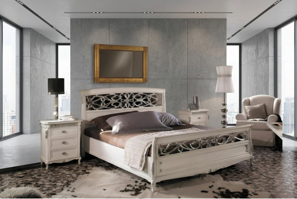 Bett Schlafzimmer Möbel Doppelbett Design Betten Massivholz Vaccari cav giovanni