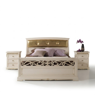 Bett Schlafzimmer Möbel Einrichtung Komplettes Set Doppel Sets Betten 3 tlg.