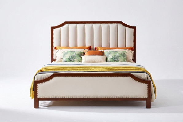 Bett 2x Nachttische 3 tlg. Schlafzimmer Set Design Klassisch Luxus