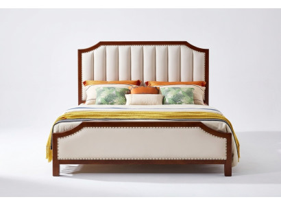Bett 2x Nachttische 3 tlg. Schlafzimmer Set Design Klassisch Luxus