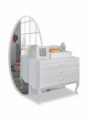 Moderne Kommode Holz Schlafzimmer Jugend Kinder Zimmer Weiß Möbel Design Neu
