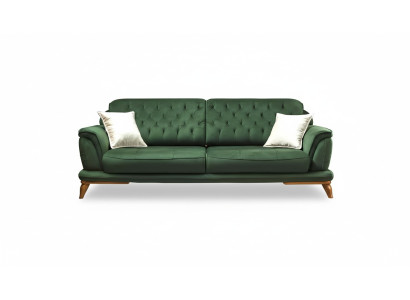 Sofa 3 Sitzer Klassische Couchen Luxus Möbel Sofas Stoff Couch