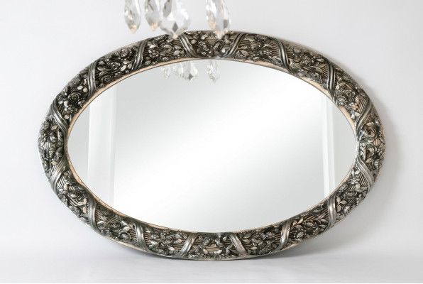 Spiegel Design Wandspiegel 140x90 cm Barock Rokoko Italienische Einrichtung Möbel