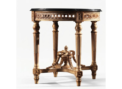 Couchtisch Tisch Wohnzimmertisch Holz Royal Beistell Barock Möbel Beistelltisch