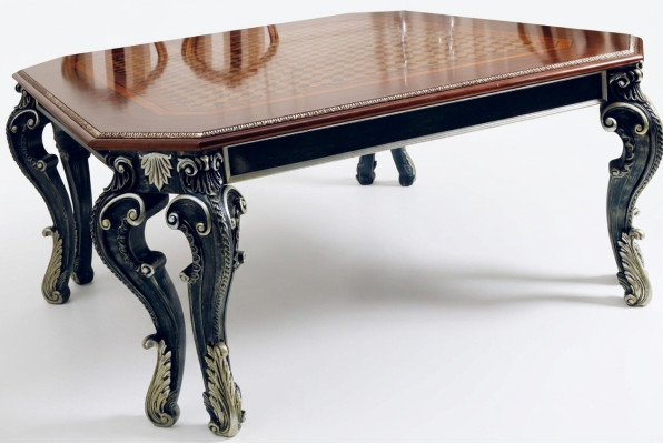 Esstisch Esszimmer Wohnzimmer Holz Italienische Möbel Italien Tisch Echtholz