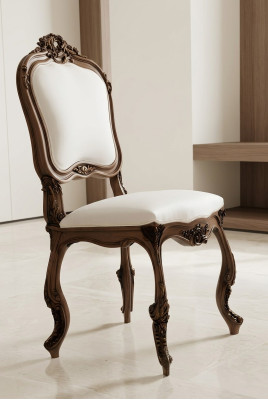 Esszimmer Stuhl Möbel Barock Rokoko Esstisch Stühle Italienische Einrichtung Neu