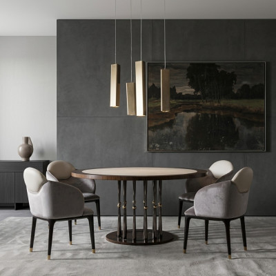 Esstisch 4 x Stühle Esszimmer Set Essgruppe Gruppe Stuhle Tisch Tische 5tlg.