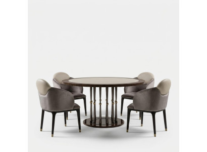 Esstisch 4 x Stühle Esszimmer Set Essgruppe Gruppe Stuhle Tisch Tische 5tlg.