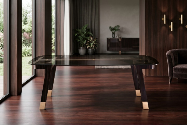 Esstisch Esszimmer Moderne Wohnzimmer Küche Tische Design Tisch Metall Möbel Neu