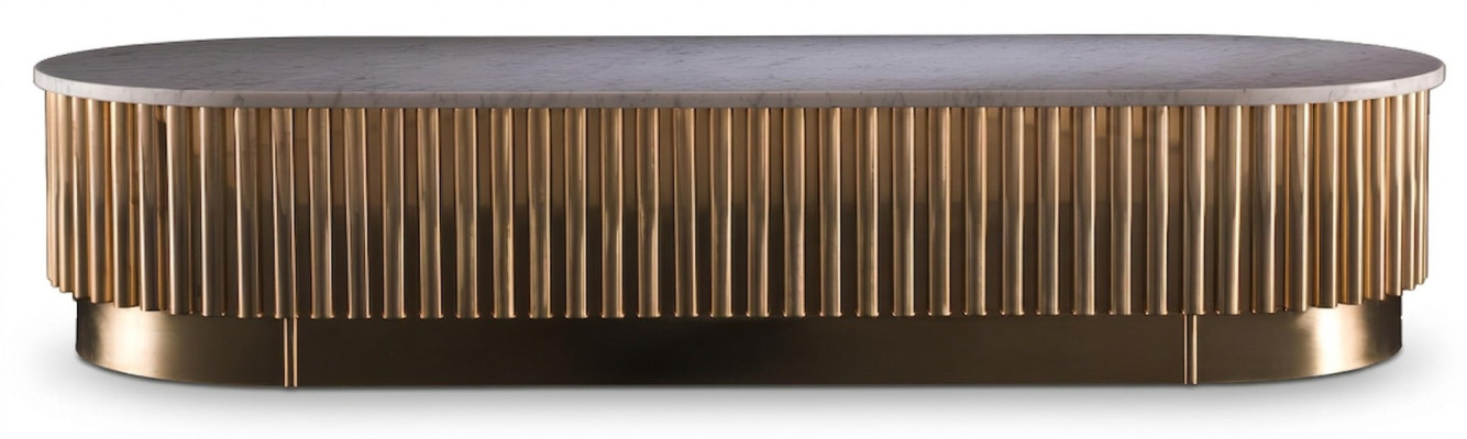 Couchtisch designer wohnzimmer tische möbel luxus tisch nachttisch marmor metall