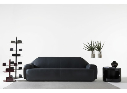 Sofa Wohnzimmer Möbel Dreisitzer Sofas Italienische Leder Couch Luxus Polster
