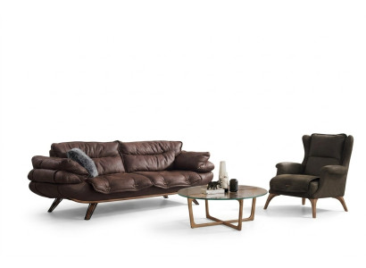 Design Sofa Polster Couchen Couch Neu 2 tlg. Set Neu Sofagarnitur 3+1 Sitzer Set