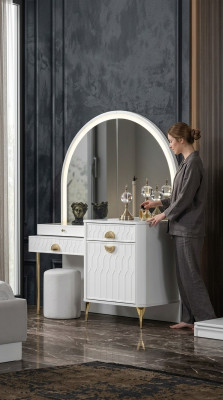 Schminktisch Konsolen Sekretär Schminktische Spiegel Schlafzimmer