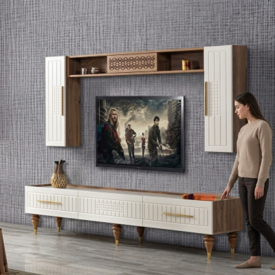 TV Ständer Sideboard Anrichte Schrank Wohnzimmer Holz Sideboards Möbel