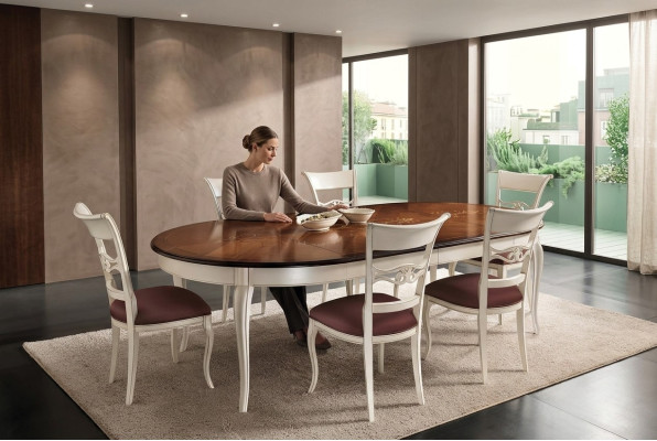Komplett Set Esstisch 6x Stühle Esszimmer Set Ess Gruppe Holz Tisch Tische 7tlg